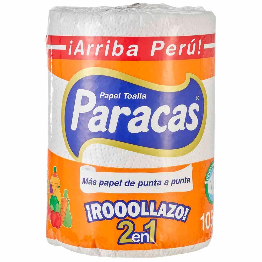 Papel Toalla PARACAS Megarrollo 2 en 1 Rollazo Paquete 1un