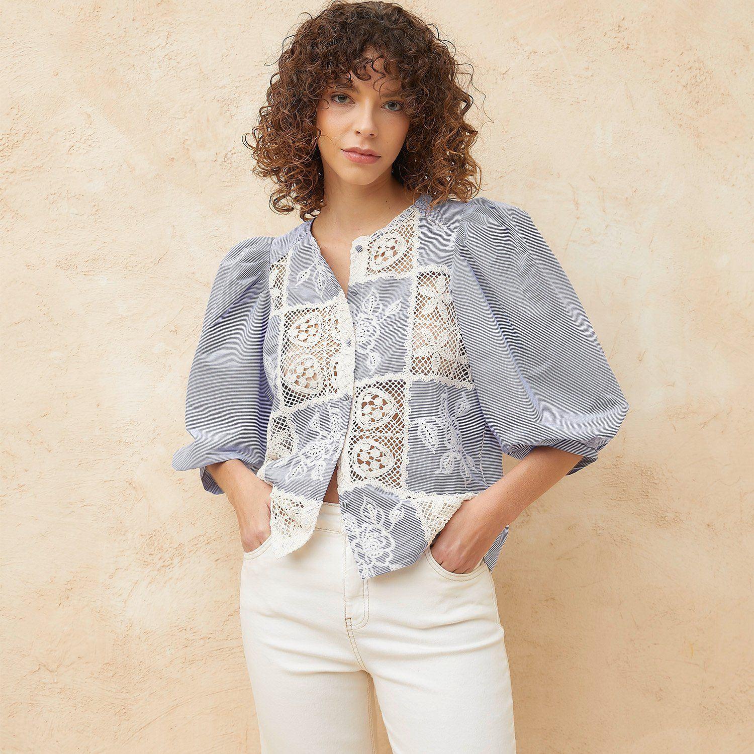 Blusa Casual Mujer Basement