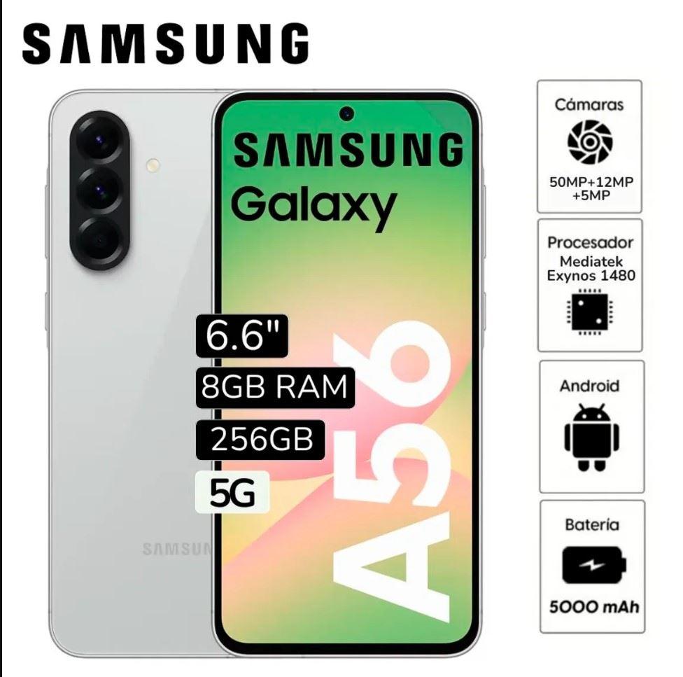 SAMSUNG GALAXY A56 256GB 8GB LIGHTGRAY Lenovo